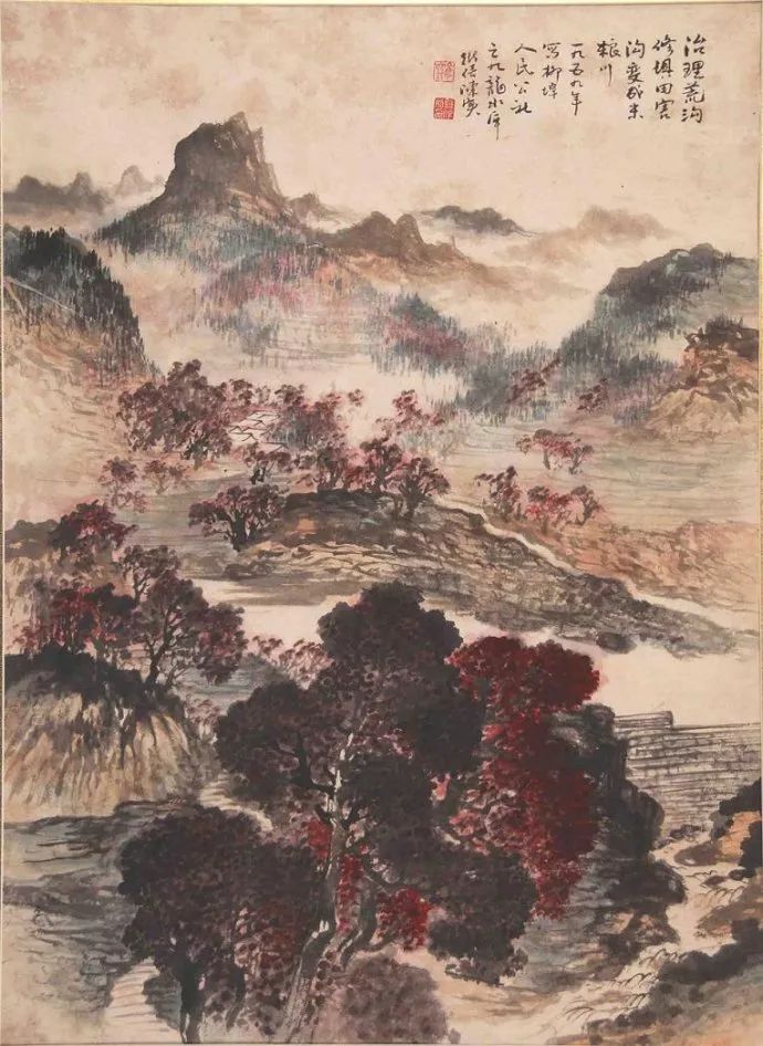 陈良宗山水画作品欣赏,陈家振山水画作品欣赏