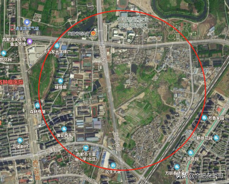 反向出牌的合肥，市中心像城中村，郊区却像浦东和中关村