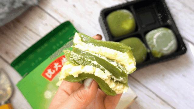 世界上最好吃的抹茶味零食,雪糕抹茶味巧克力零食