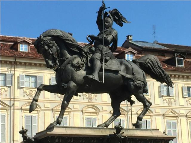 意大利都灵风景照片,曾经意大利的首都