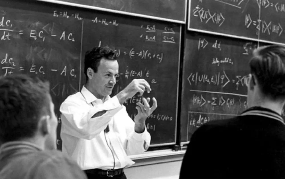 费曼微积分,费曼从1+1推导微积分