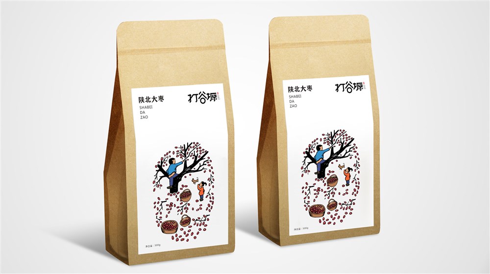 干果包装礼盒设计,智能干果包装设计