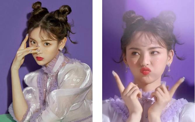 女明星全员哪吒头！杨超越可爱，IU甜美，但最出彩的还是她