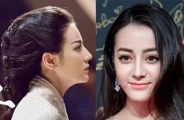 古力娜扎迪丽热巴头型一样吗,古力娜扎迪丽热巴侧脸