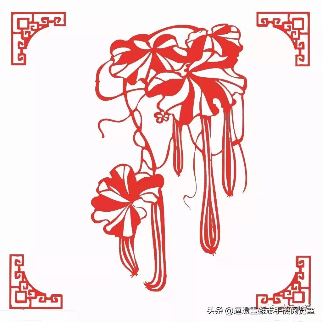 蔬菜剪纸画图片,瓜果蔬菜剪纸作品图片