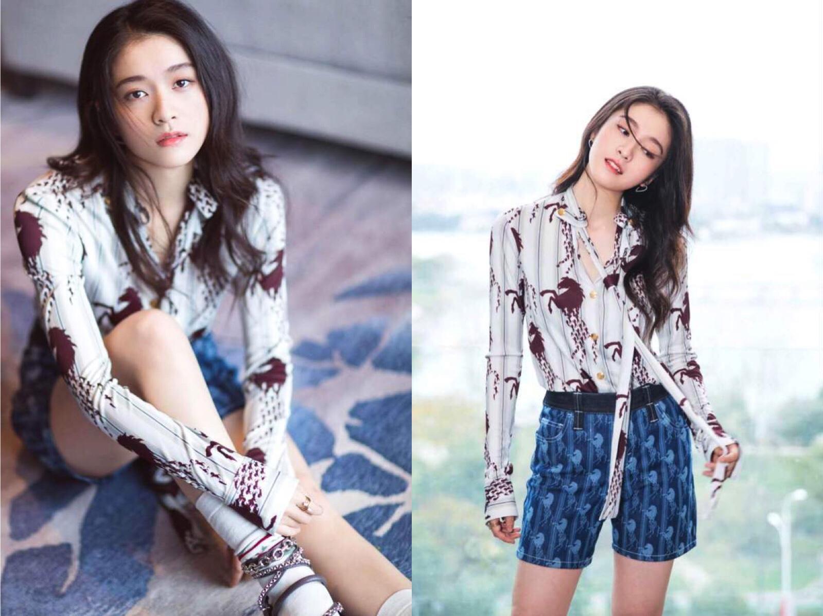 今年很流行短裤白色袜子,今年很流行中筒袜子搭短裤