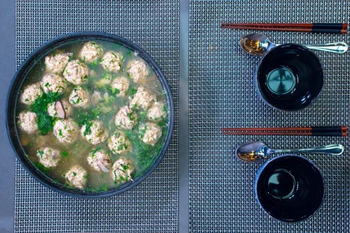 特别好喝的丸子汤,超级好吃的清爽丸子汤