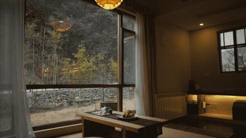 杭州大叔包下一座山谷造民宿,杭州高山樱花民宿