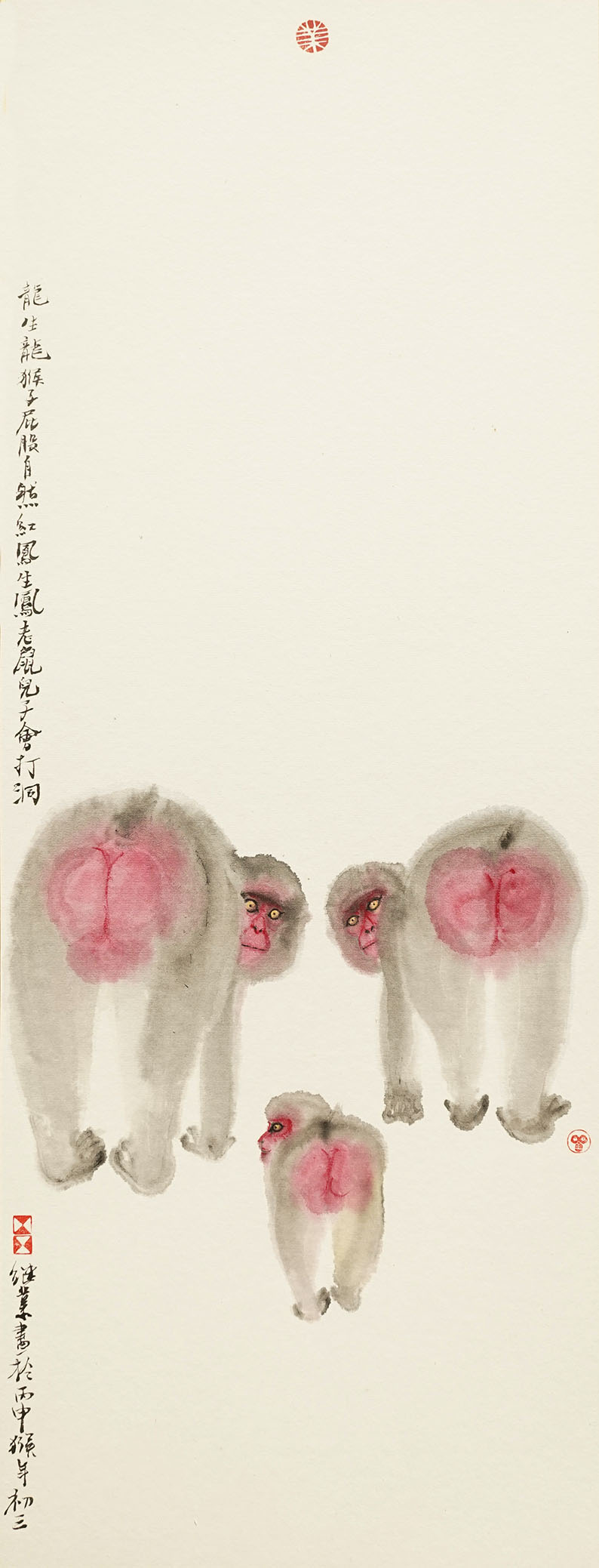 他画的猴子都是来搞笑的吗？让人看得停不下来