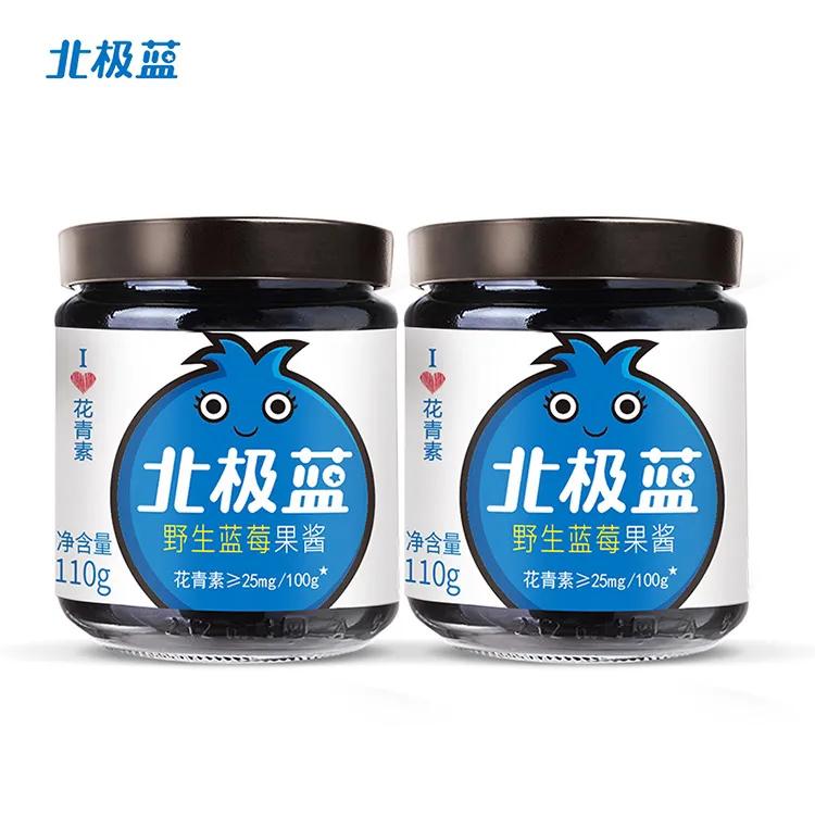 北极蓝莓果酱应该怎么吃,北极蓝野生蓝莓果酱的功效与作用