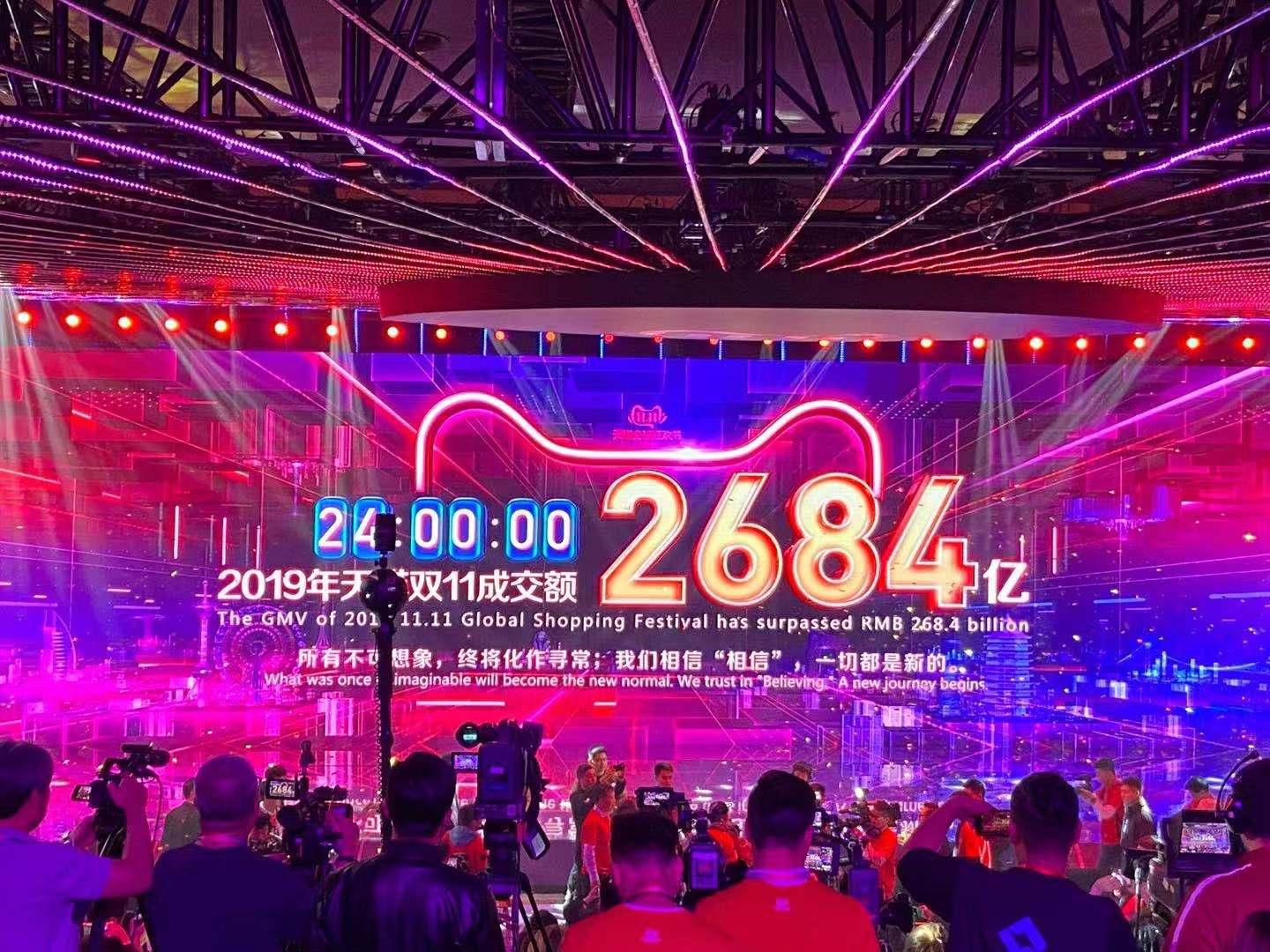 双11成交额突破1000,双11购物交易额