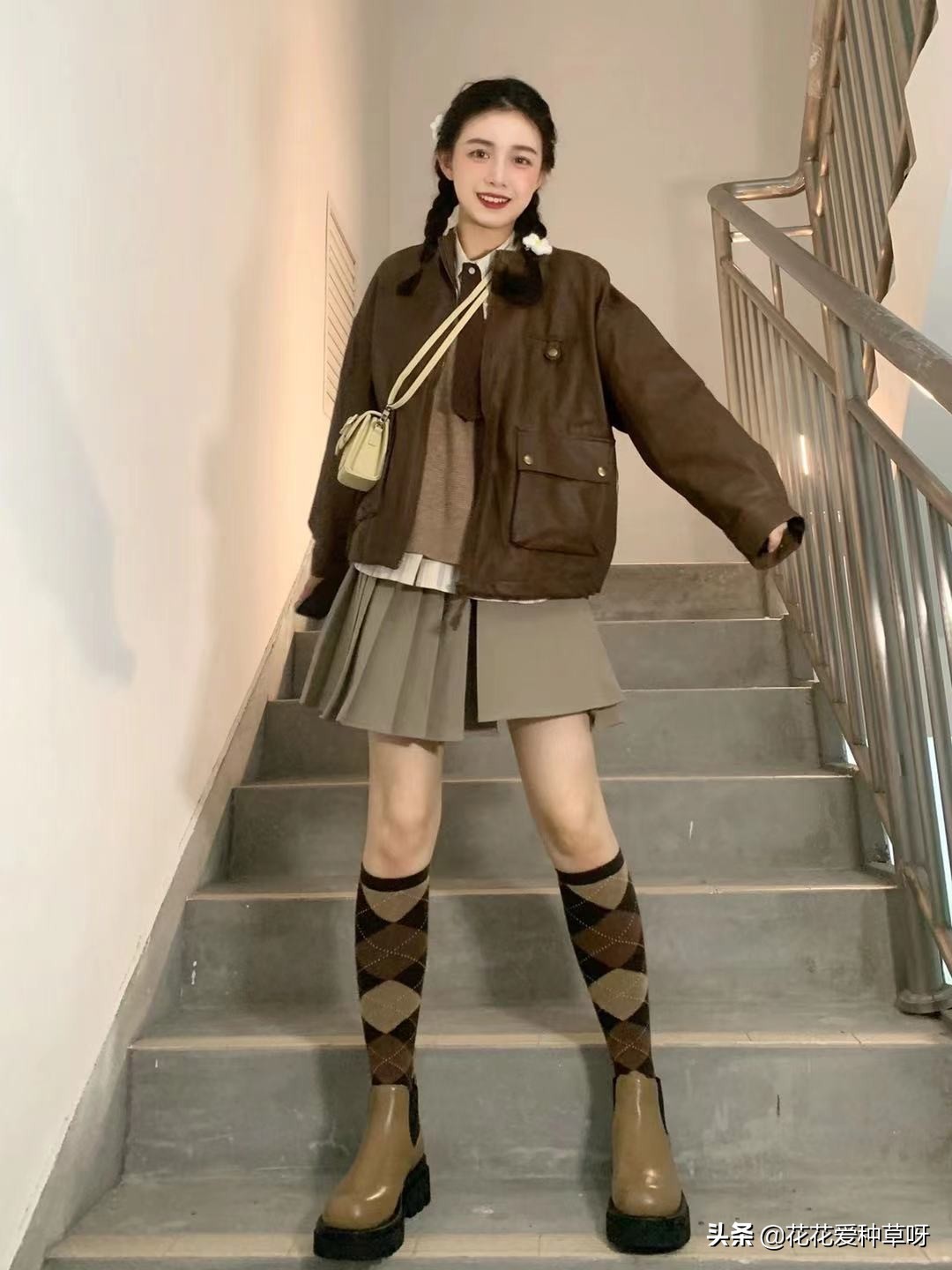 初秋穿搭｜韩国小姐姐日常随意出街穿搭