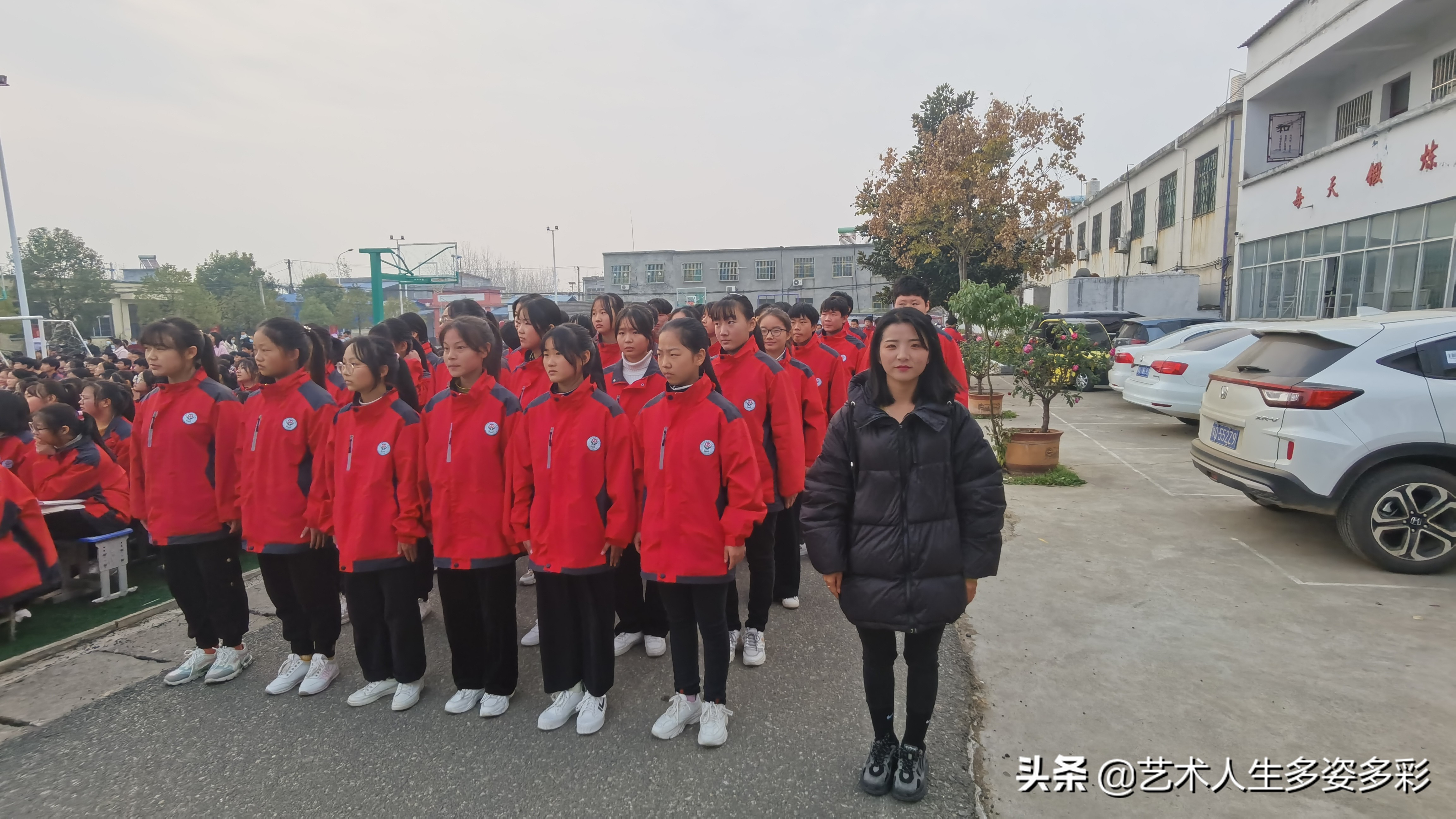 高埗镇中心小学队形队列比赛,北舞渡中心学校队列队形比赛