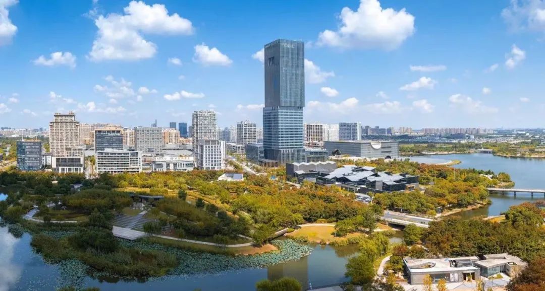 嘉定新城核心区,松江新城和嘉定新城