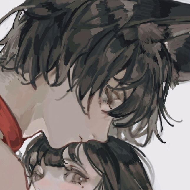 情侣头像动漫一男一女情头,情侣头像动漫分开一人一张