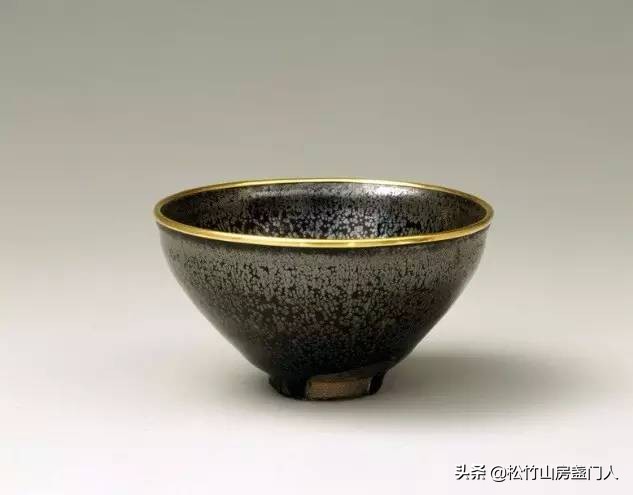 日本收藏的建盏天目曜变,日本国宝级老宋代建盏