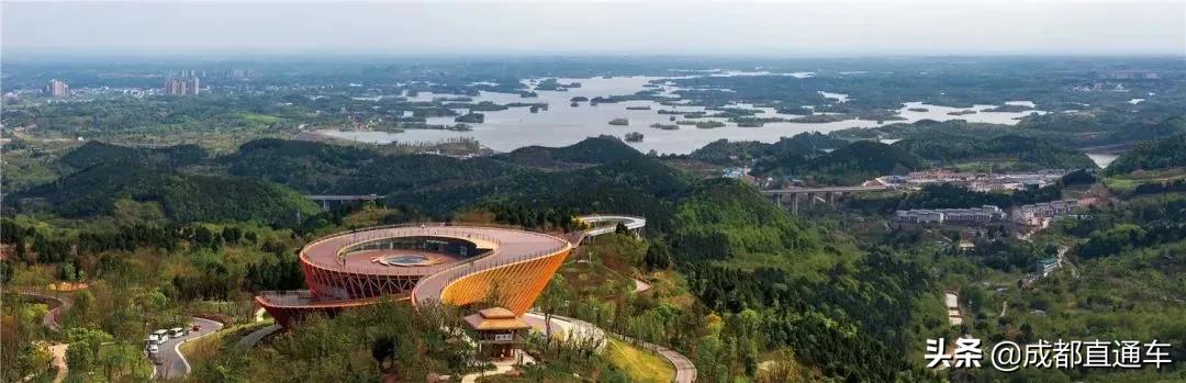 天府新区与东部新区交界,天府新区成都东部新区