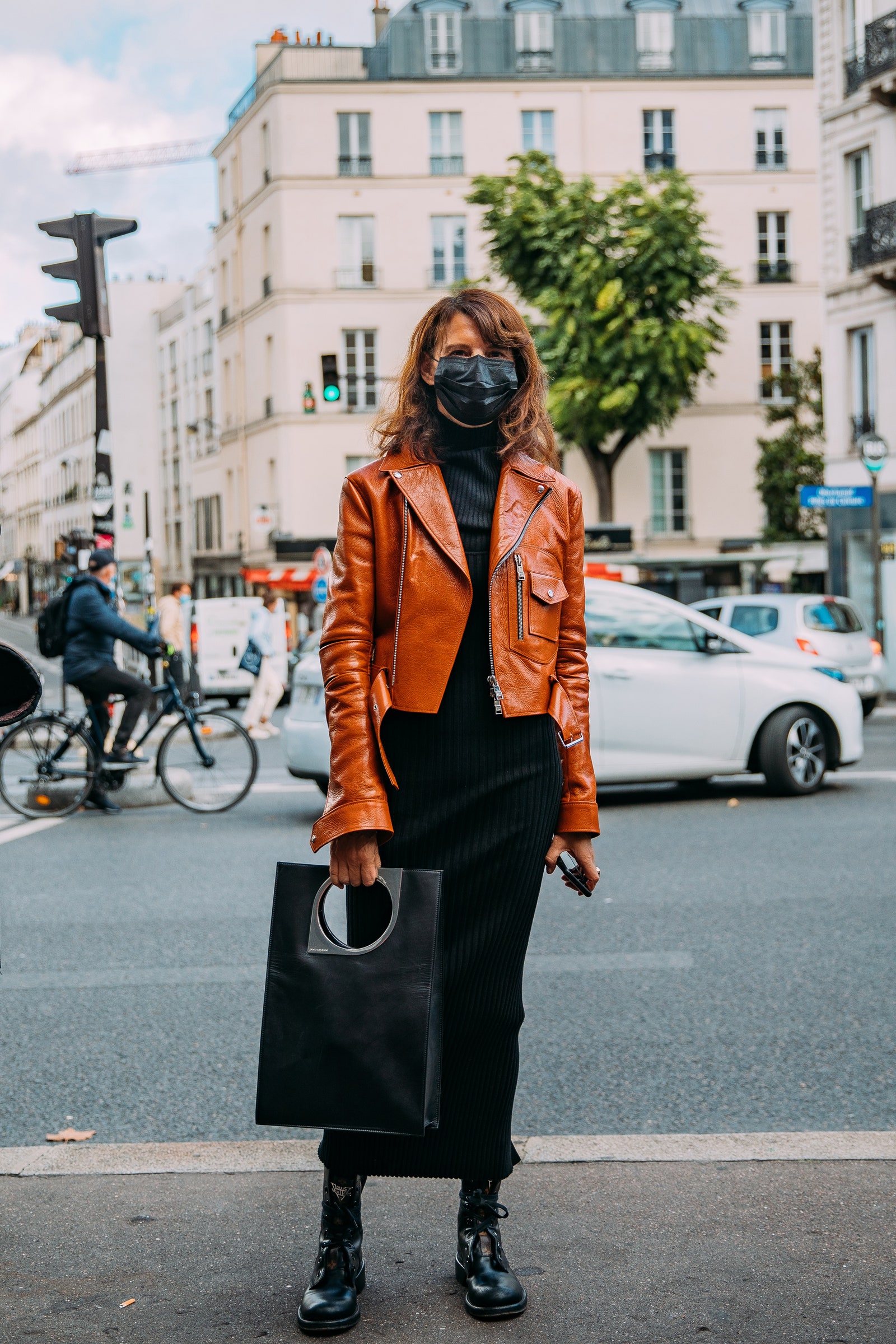 2023春夏巴黎时装周街拍特辑,2021巴黎高定时装周街拍