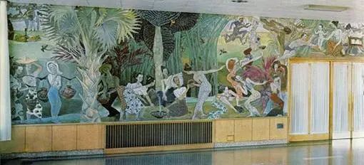 创意壁画艺术图片,壁画墙绘艺术