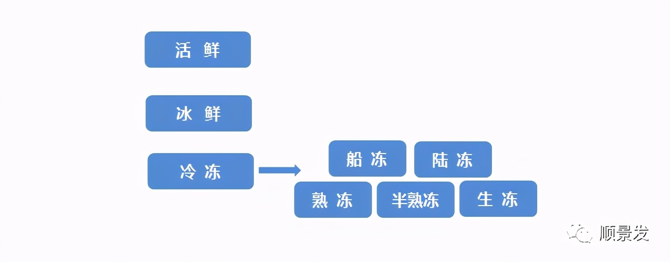 海捕船冻和鲜活船冻区别在哪里,熟冻海鲜跟冷冻海鲜有什么区别