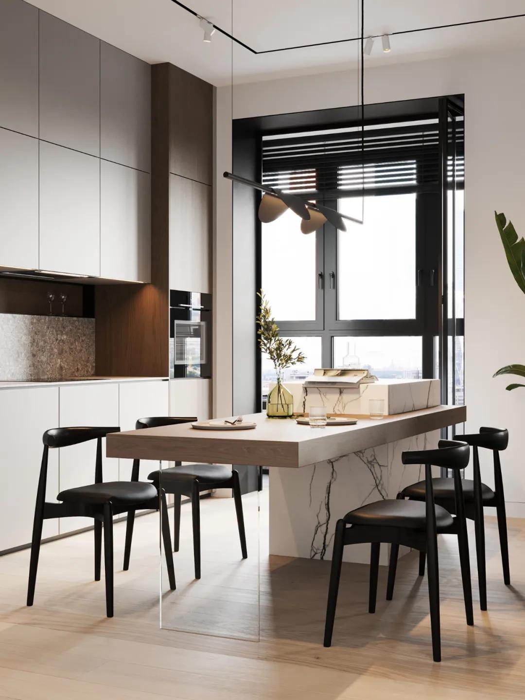 100款简约餐厅装修,100款高颜值餐厅设计