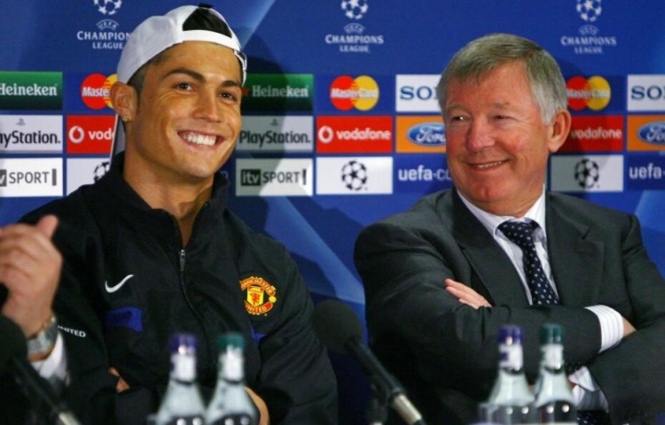 催人泪下!亦父亦师、亦友亦亲人:记得C罗和弗格森的点点滴滴