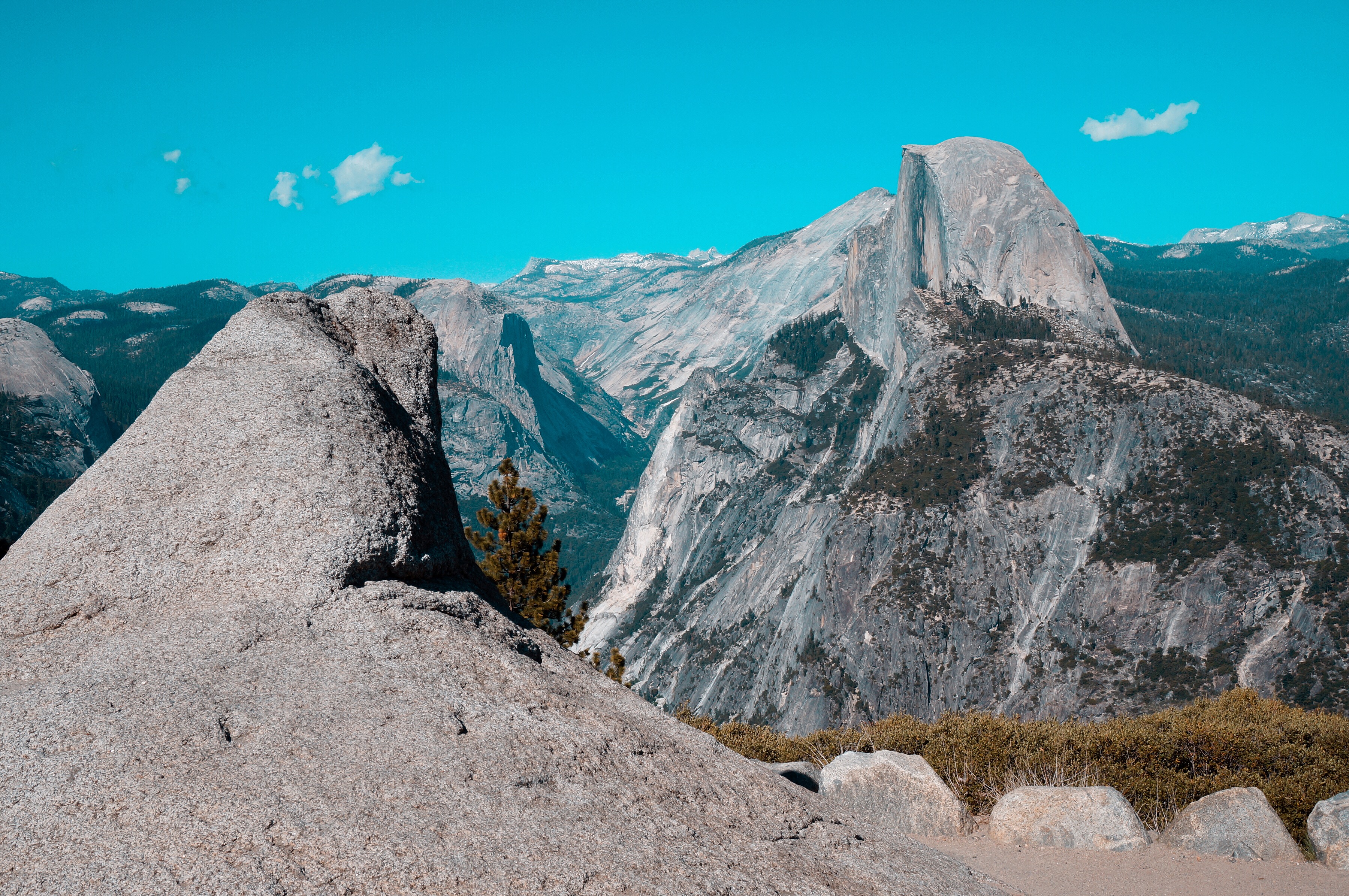 美国优胜美地国家森林公园风光,上帝的伊甸园伊犁