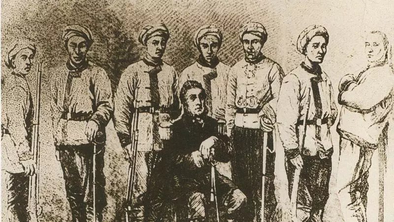 洋枪队是谁统领的,洋枪队近代化