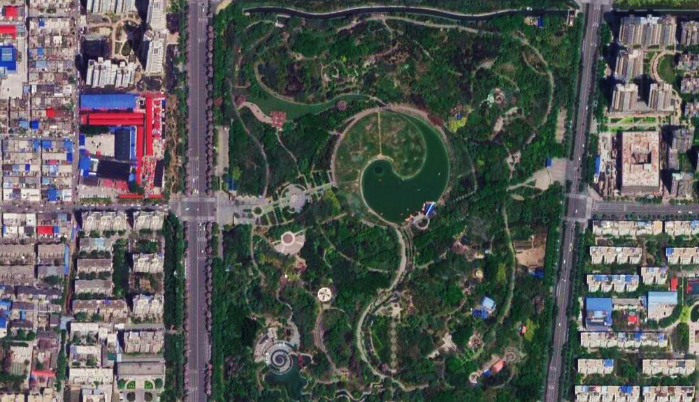 安阳安钢航拍,安阳卫星航拍