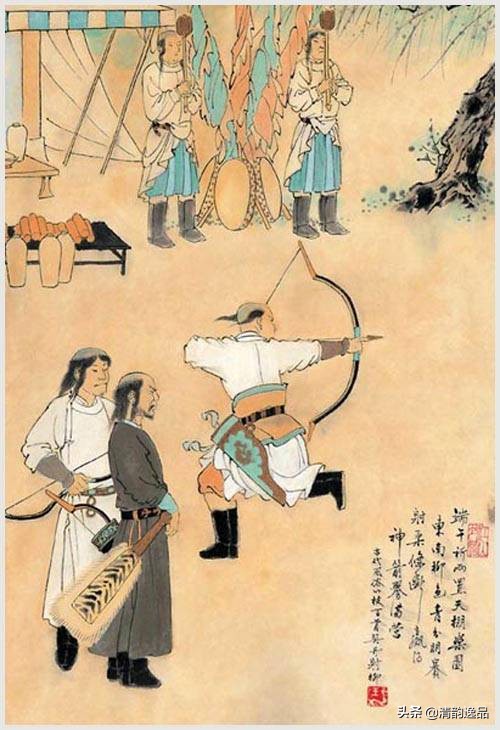 中国古代单人画,中国古代有趣的画