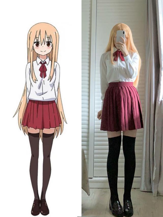 种草姬还原动漫人物JK制服，平泽唯服装是经典，你最喜欢哪一套