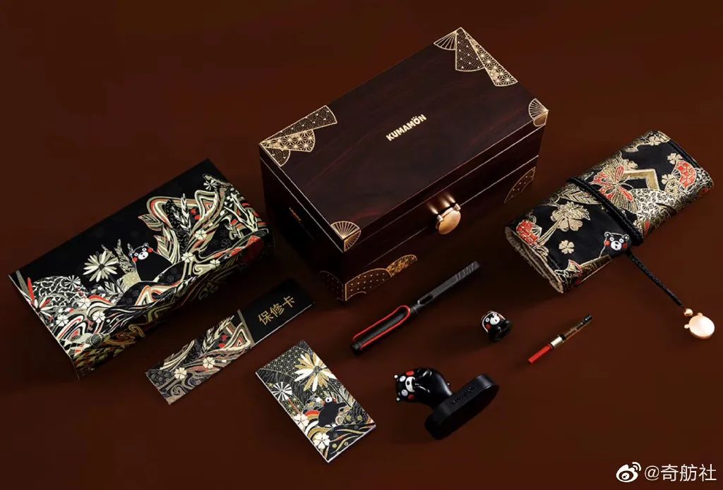 凌美钢笔一个系列包装不同为什么,凌美磨砂黑钢笔包装