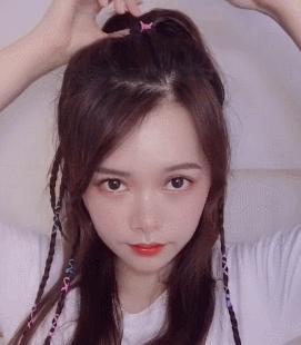 发型扎法简单又好看的编发,编发简单易扎的发型
