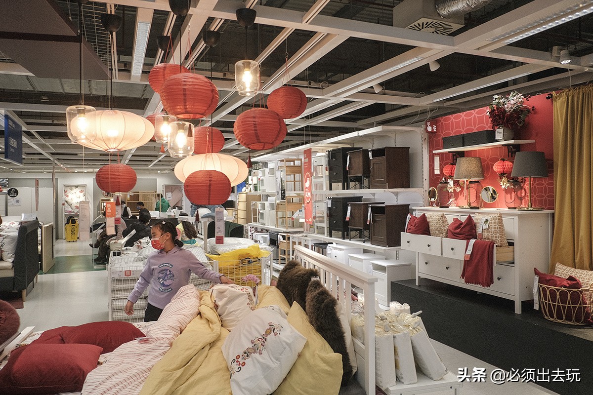 春节逛宜家没有想象那么多人,过年逛宜家