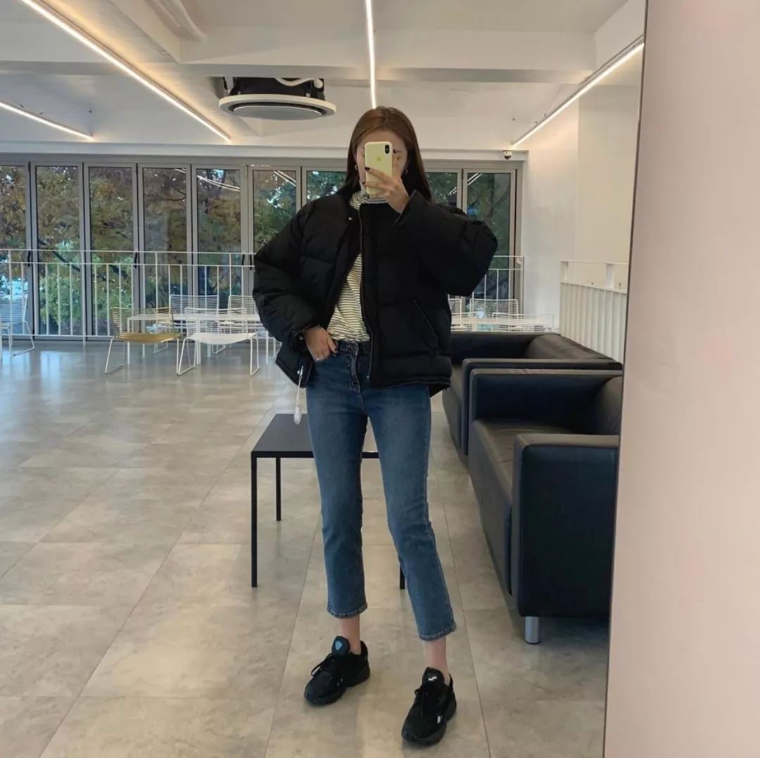 外套+小高领，时髦又保暖