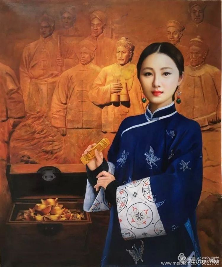 世界著名油画作品肖像,俄裔油画大师