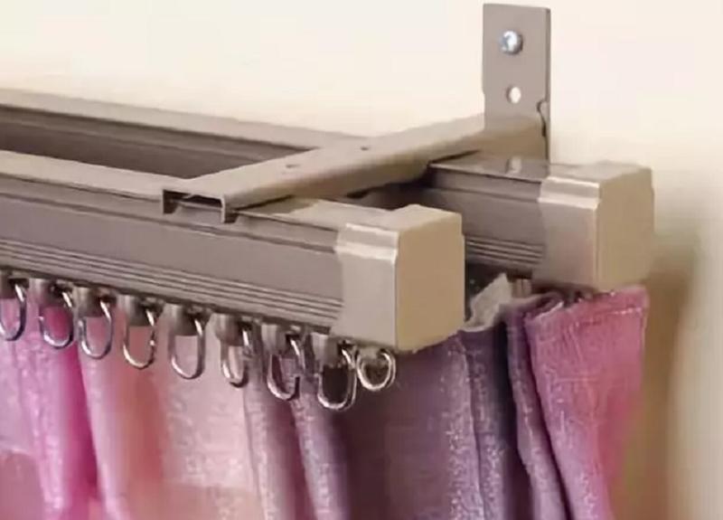 窗帘罗马杆和轨道哪个褶皱效果好,窗帘可以装一根轨道一根罗马杆吗