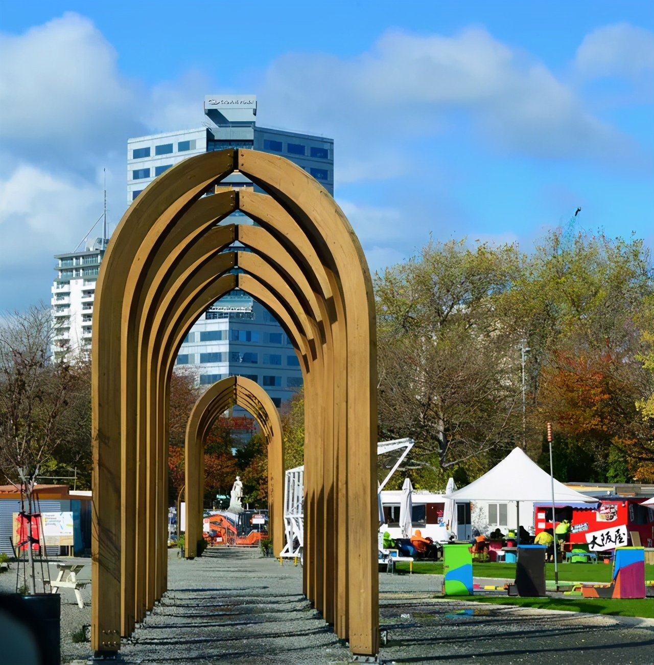 新西兰旅游地标图片,探寻新西兰基督城的英伦风情