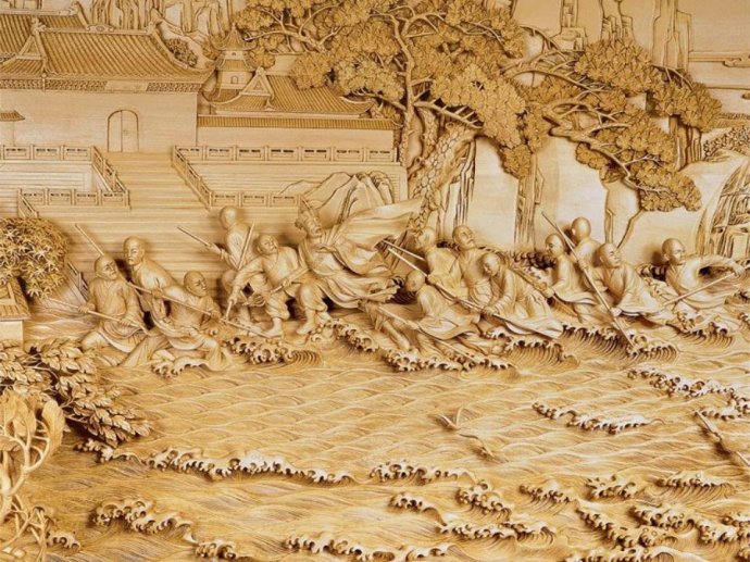 中国四大木雕精品欣赏：东阳木雕