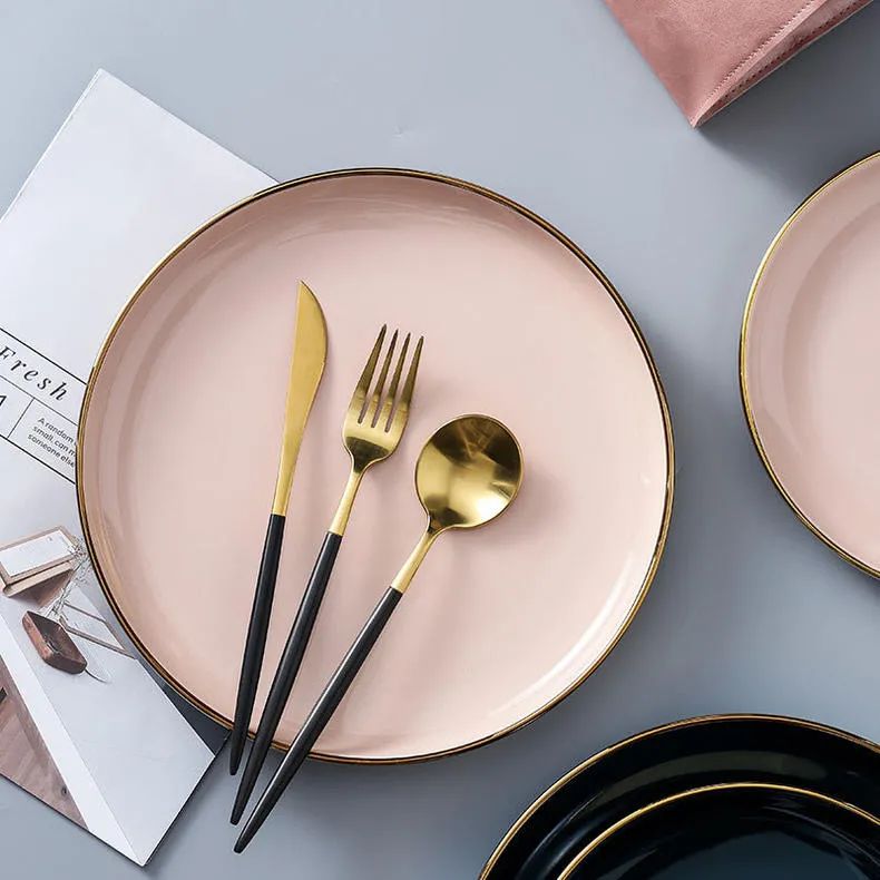 餐具轻奢高级感店铺,复古餐具店铺推荐