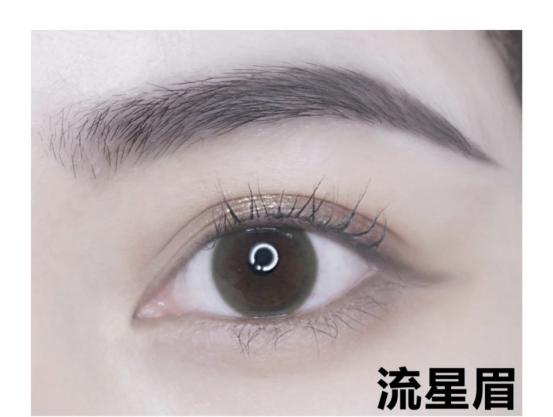 一字眉眉形的画法,一字眉用什么眉形好看