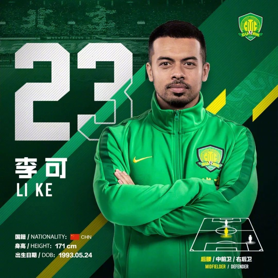 国安2024引进外援情况,国安华裔归化球员