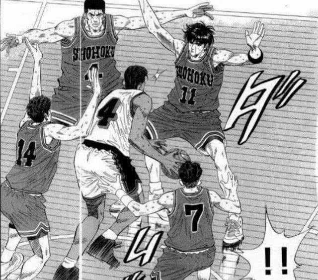 牧绅一vs泽北,灌篮高手牧绅一球衣