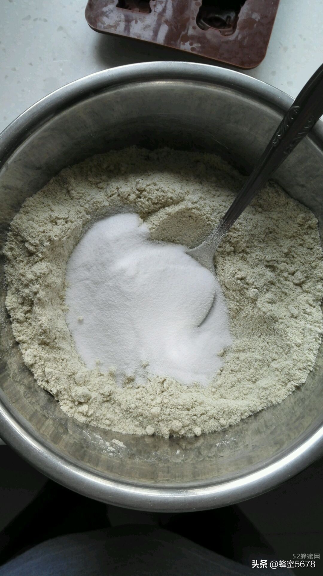 蜂蜜桂花抹茶怎么做好喝,茶香绿豆糕制作