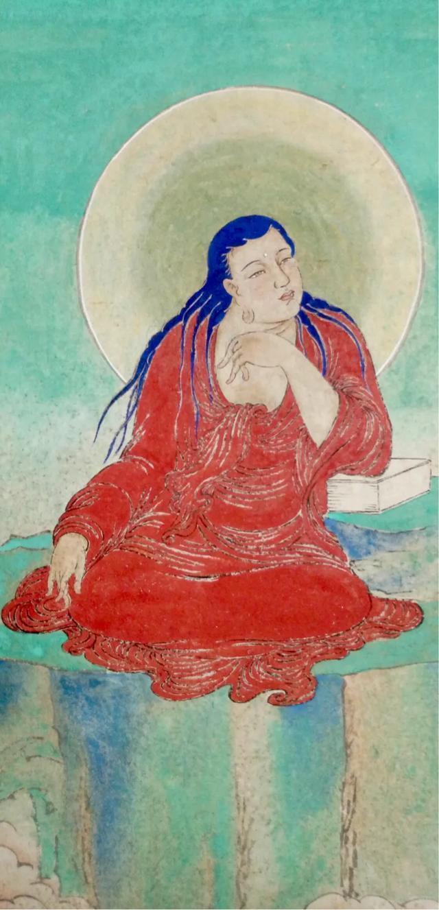 观音菩萨三十二像工笔画,观世音菩萨画像工笔画