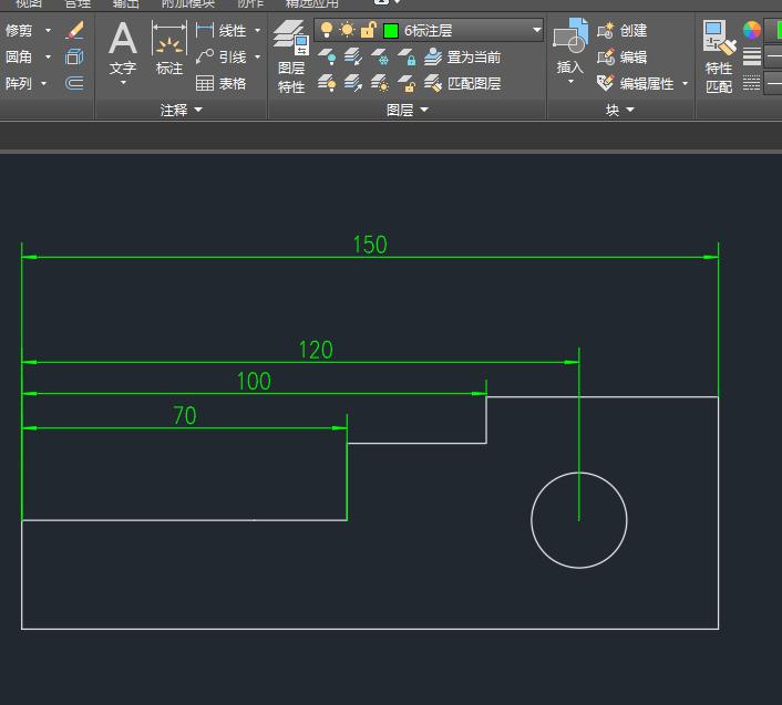 为什么cad标注不显示尺寸线和数字,cad2021尺寸标注特别小怎么办