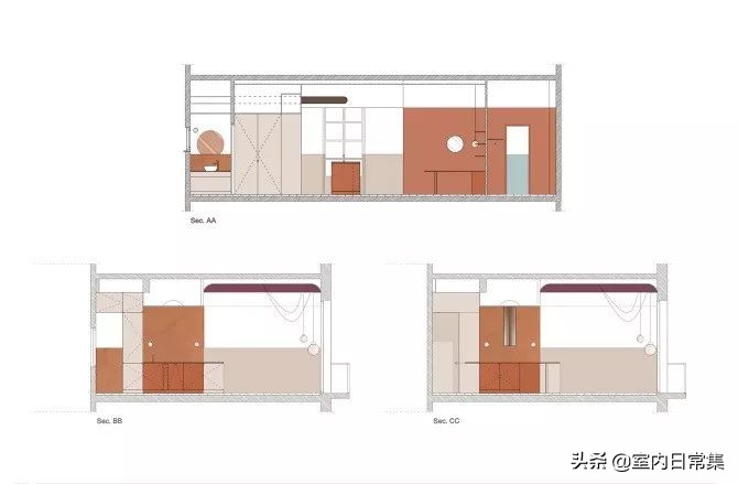 巴塞罗那酒店式公寓,巴塞罗那粉色尖顶房