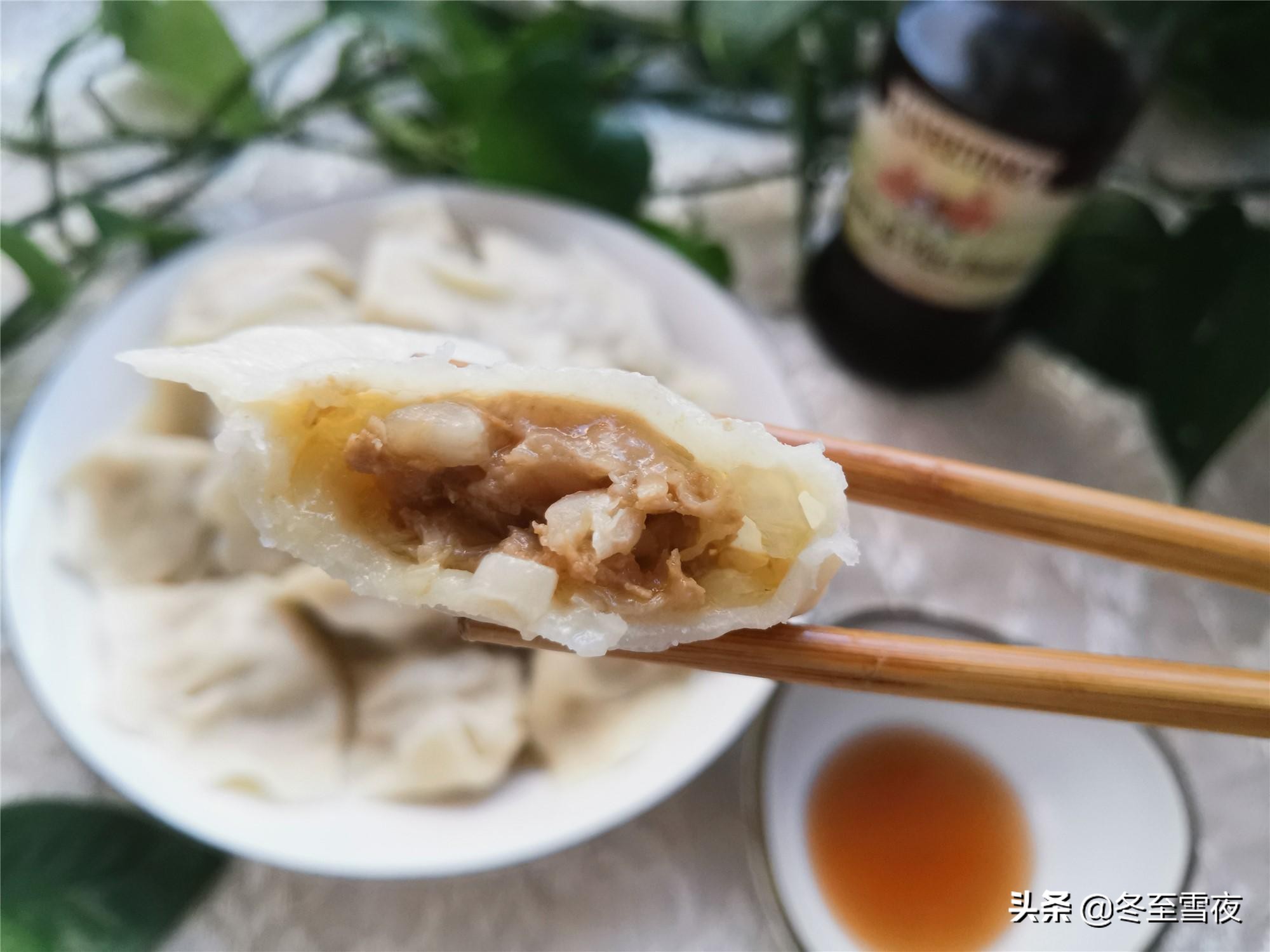 老东北美食西红柿鸡蛋馅水饺,豫满香500g东北灌汤水饺