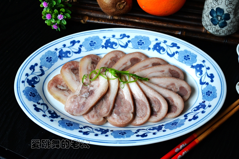 上海白切椒盐猪头肉,白切猪头肉视频教程