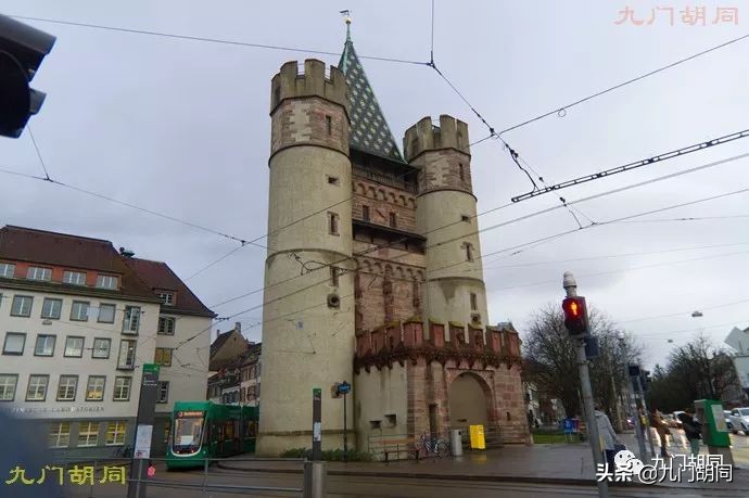 瑞士巴塞尔地图,巴塞尔是瑞士大都市